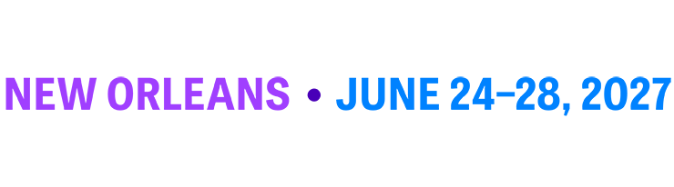 New Orleans, June 24-28, 2027